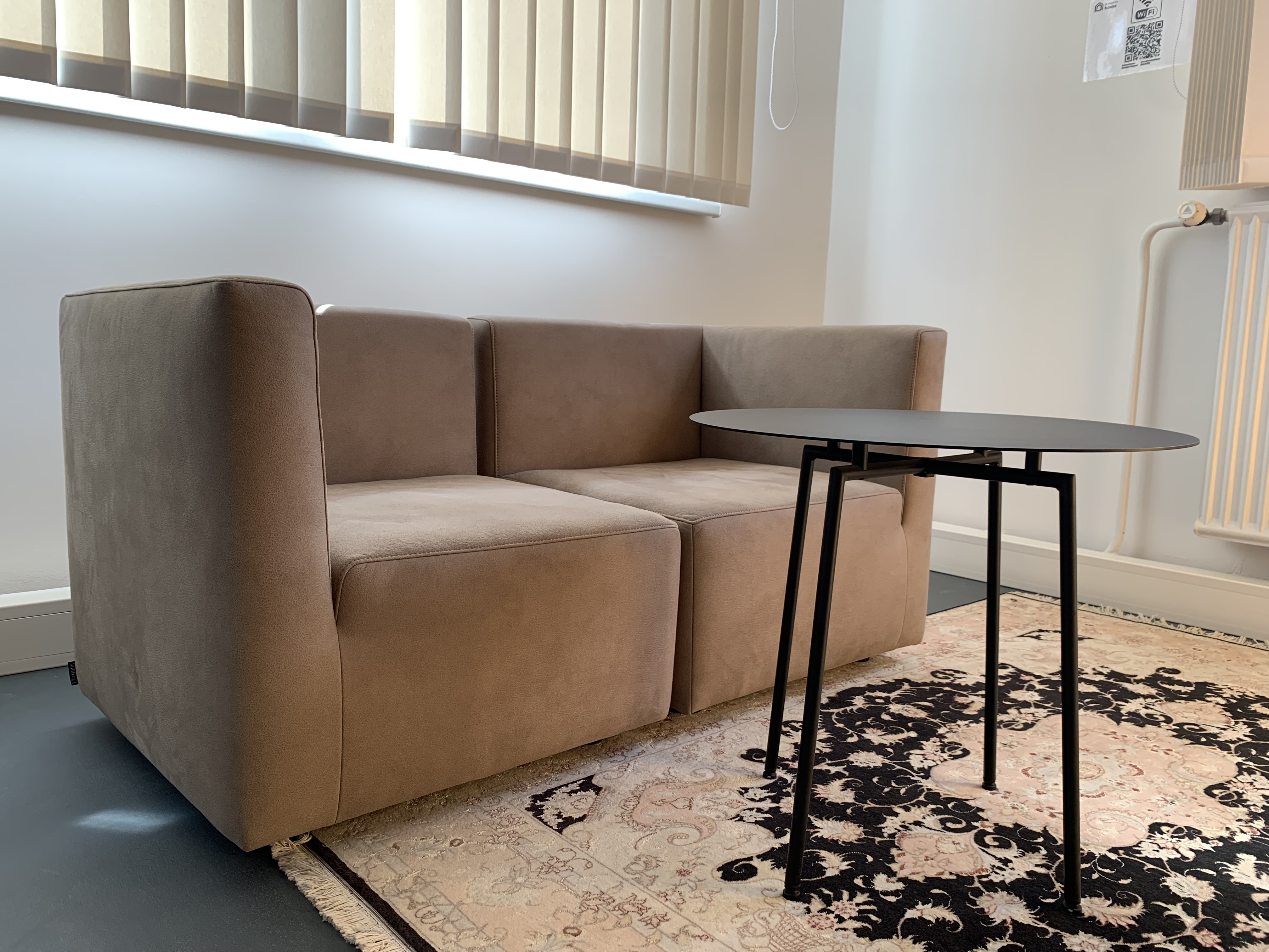 Bullfrog-Set (2xSessel Rocky + 1x Tisch Tabo) / Ausstellungsstück