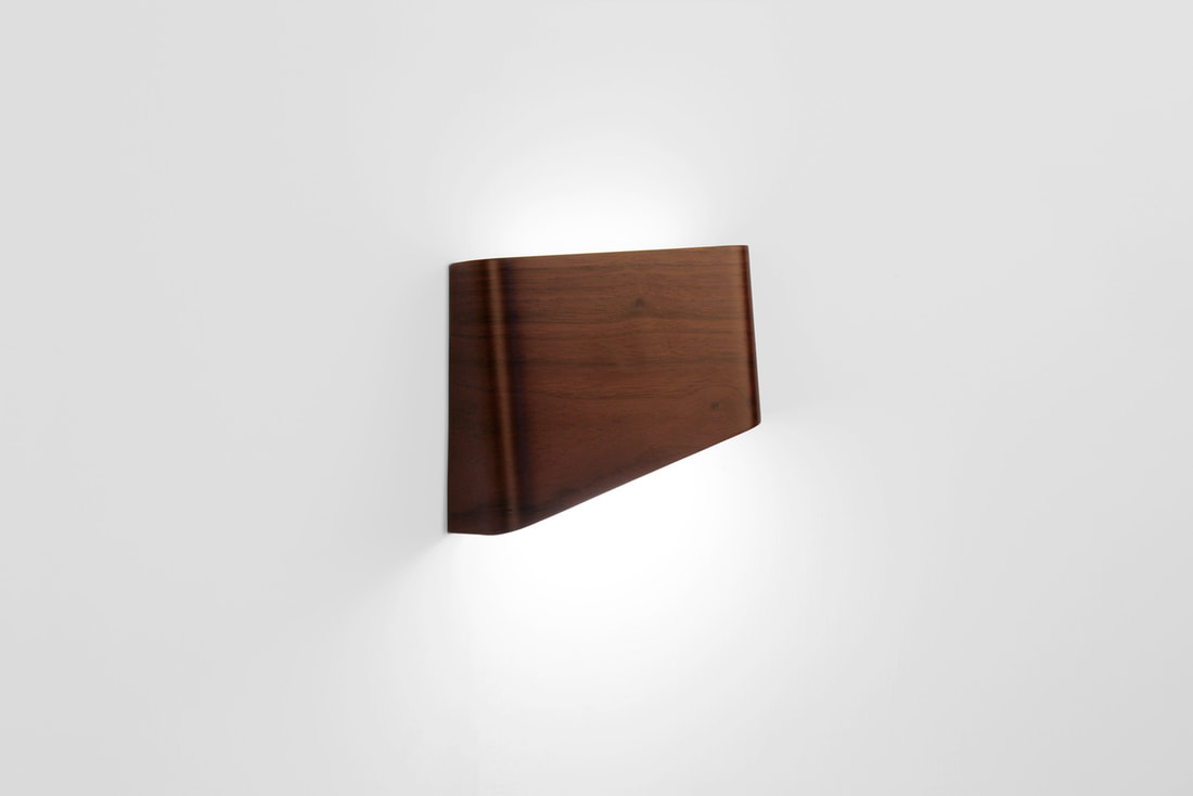 META SLICEs LED Holz Touch Wandleuchte | 2er Set