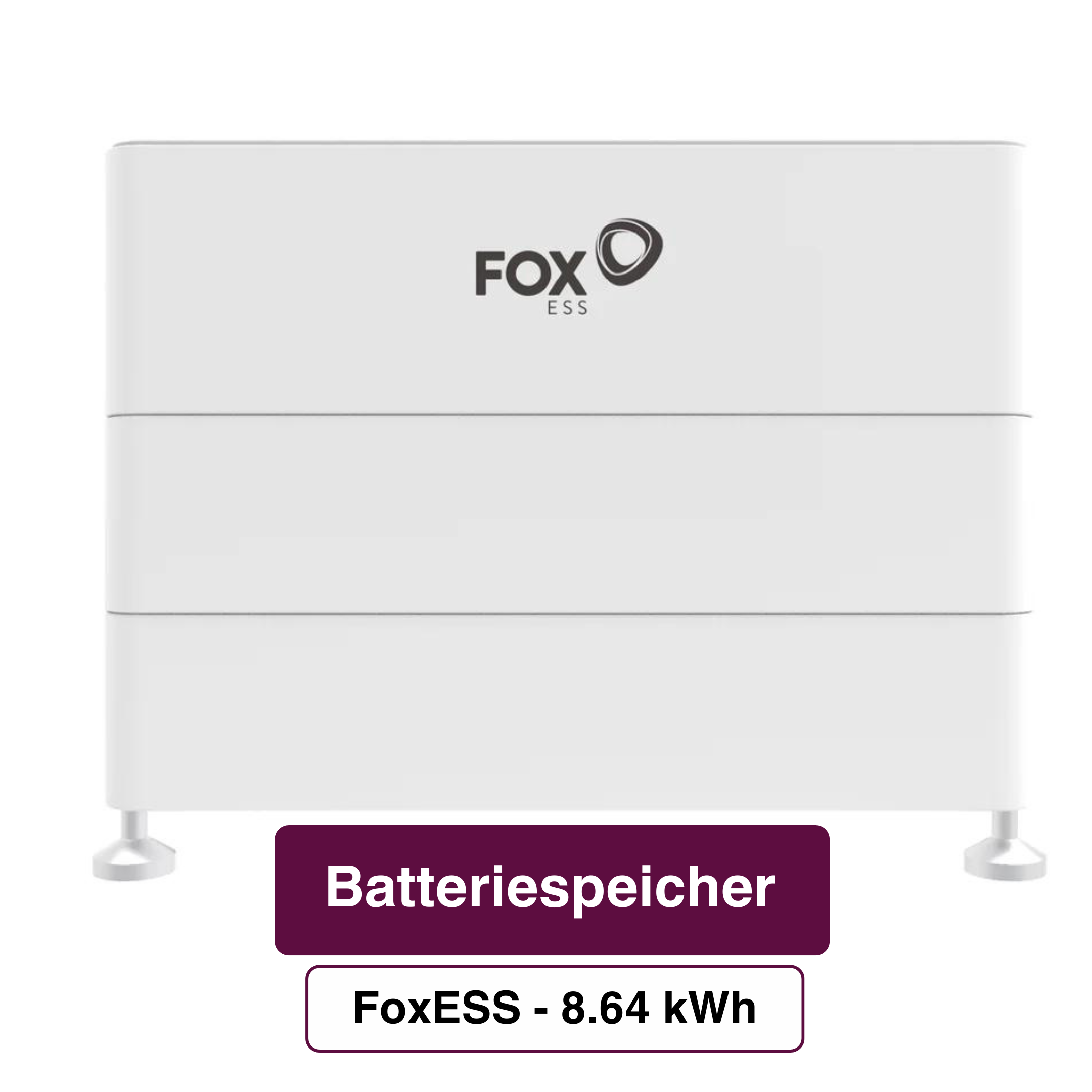 Photovoltaikanlage-Gesamtpaket inkl. Montage: FoxESS mit Unterkonstruktion (inkl. Smartmeter) 