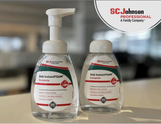 InstantFOAM® Complete Schaum-Handdesinfektionsmittel, 250 ml x 6 Nachfüllflaschen 