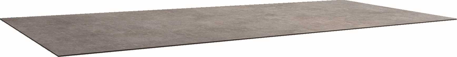 STERN Tischplatte SILVERSTAR 2.0 200x100 cm Dekor Metallic grau