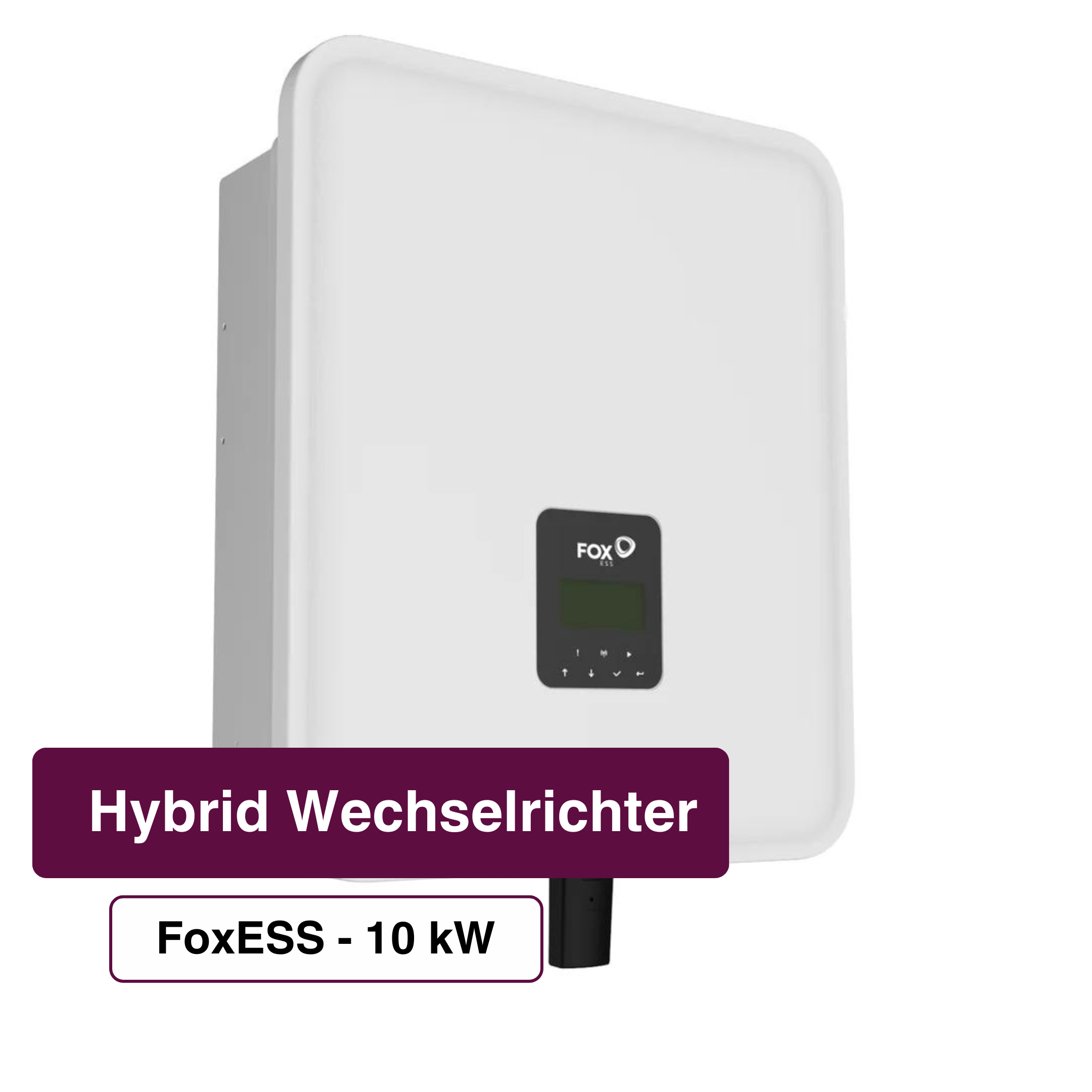 Photovoltaikanlage-Gesamtpaket FoxESS mit Unterkonstruktion (inkl. Smartmeter) 